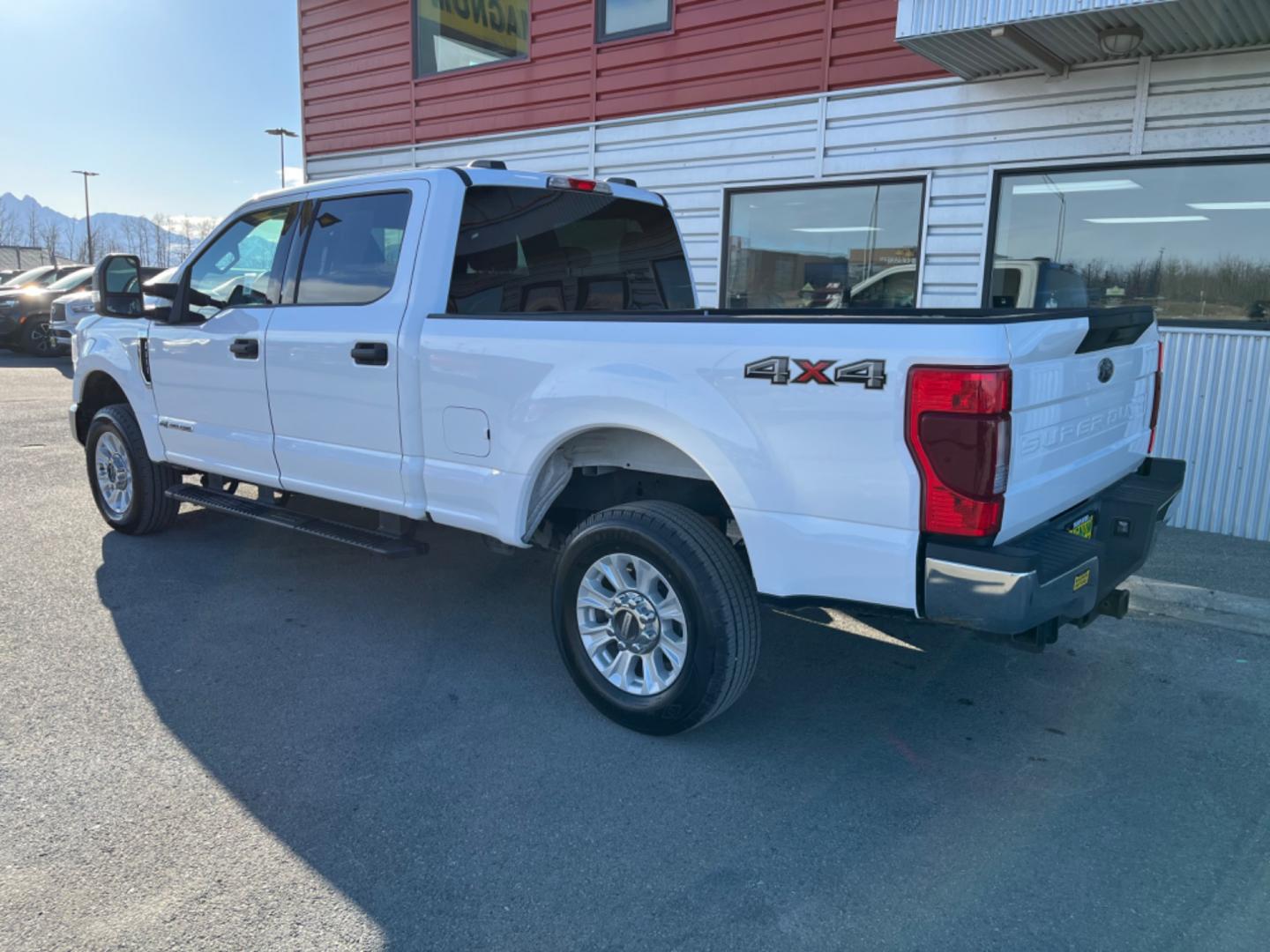 2021 White /Black Ford F-250 SD (1FT7W2BT1ME) , located at 1960 Industrial Drive, Wasilla, 99654, (907) 274-2277, 61.573475, -149.400146 - Photo#2